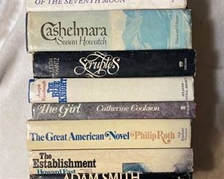 Flat of books from the 1970's