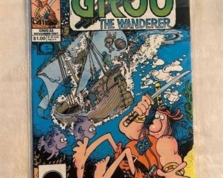 Groo the Wanderer 33 (1987) signed by artist