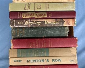 Flat of novels from the 1950's
