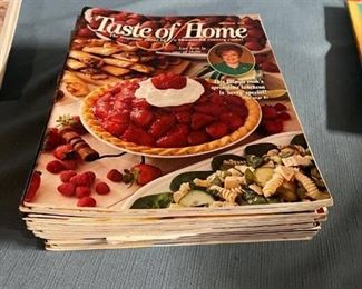 Stack of 32 Taste of Home magazines