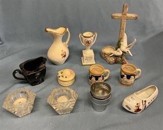 Assortment of home decor - some vintage