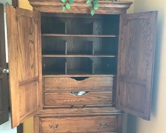 Additional view of inside of chest/armoire