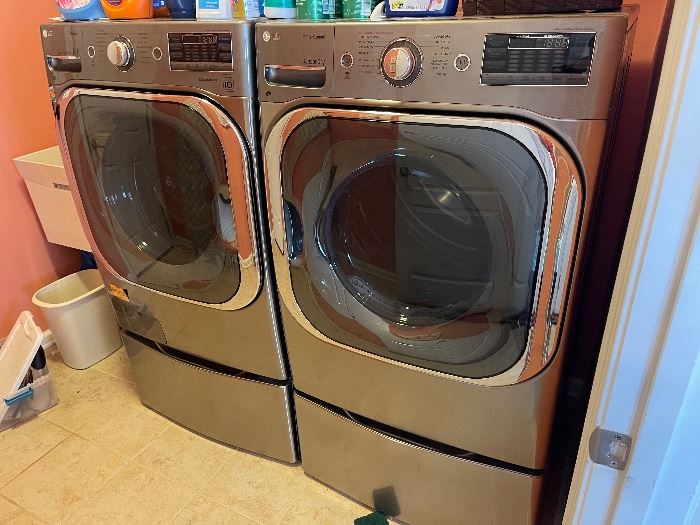 LG washer and dryer set $1600 for the pair