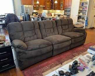 Electric reclining couch
$800
113”w