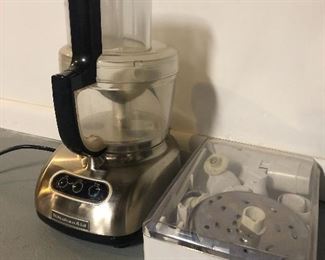 Kitchenaid Food Processor, Heavy Duty - lots of attachments, excellent condition. 