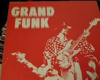 Lots of classic vinyl...