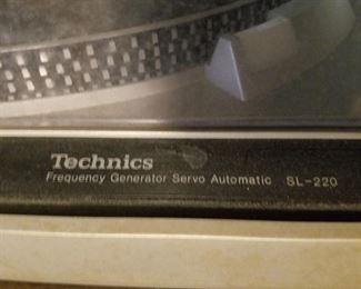 real nice Technics turntable