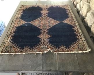 Antique Carpets ( as found,condition issues) 