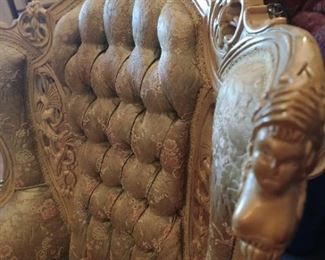 Many french provincial furniture pieces.