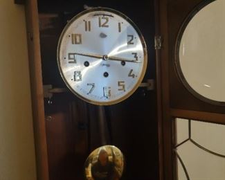 VINTAGE ANKER WESTMINSTER CHIME GERMAN WALL CLOCK
