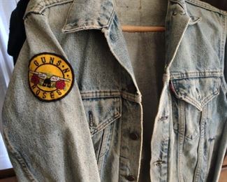 GNR Levi's/ White Snake jacket