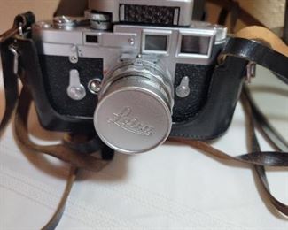 Leica M3 Camera with extra lens and meters
