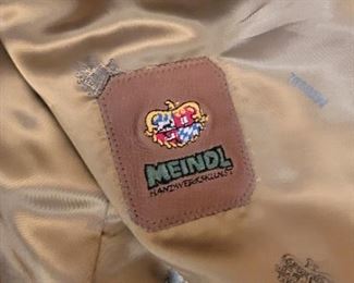 Meindl Red Suede Men's XL Jacket