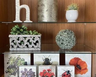 Small Home Decor Collection - Darren Gyhi Canvas Prints, Faux Plants, & More