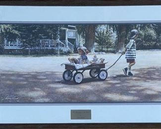 "The Journey Is The Goal" By Steve Hanks Signed Limited Edition Print 1496/1500 With Paperwork And COA