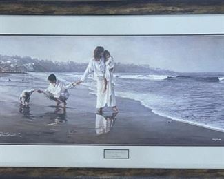 "Holding The Family Together" By Steve Hanks Signed Limited Edition Print 1133/1650