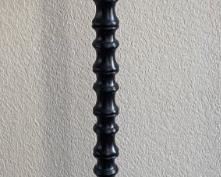 60 Inch Black Wood 3-Way Perennial Standing Lamp