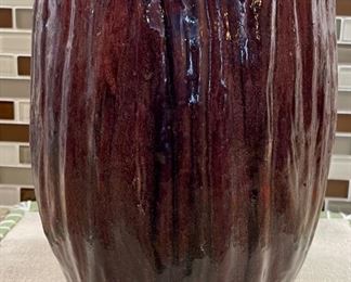 Large Drip Glaze Pottery Plant Pot