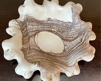 Sculptural Stoneware Bowl By Kelly Jean Ohl
