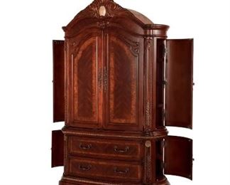 Side doors for extra storage. 