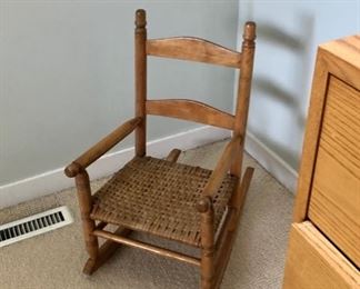 Child's rocking chair 