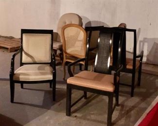 Pairs of chairs 