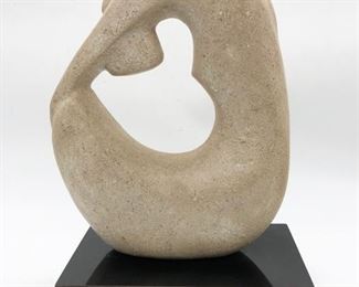 R. Levinson stone sculpture