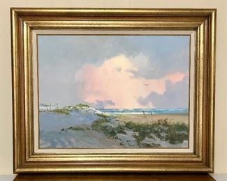 Original work by Boerne, Texas artist William (Bill) Zaner. 