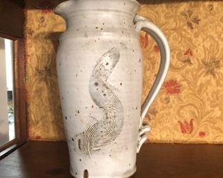 Hand thrown pottery by Rob Grimes   Authentic pottery by Grimes is signed “Praise God Rob” from the San Antonio studio “Tested By Fire”