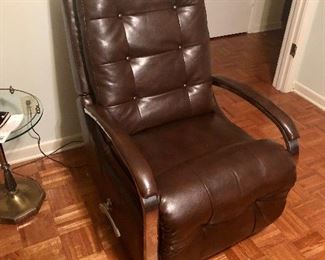 Wall hugger recliner that rocks AND swivels!