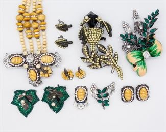 Lawrence VRBA Jewelry Lot for Restoration incl Necklace