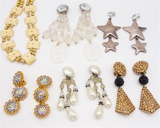 Vintage Lot Fashion Jewelry incl Sterling, Eric Beamon