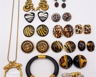 Vintage Animal Motif Fashion Jewelry incl Carolee