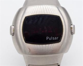 Vintage 1970s Pulsar 3013 Digital Wristwatch 