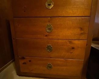 Vintage MCM 1960s Bassett Furniture company Bureau