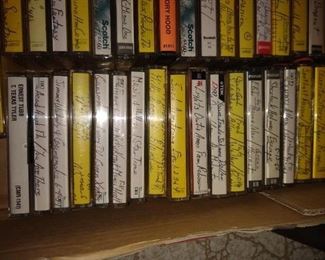 Old cassette recordings of radio shows.