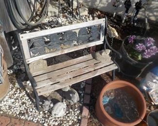 Child-sized Park Bench