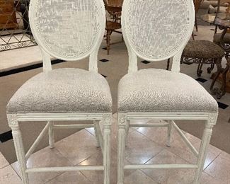Restoration Hardware bar stools.