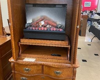 Electric fireplace heater 