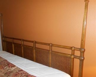 King Head Board, Wicker Panels