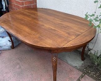 Solid wood table $50 