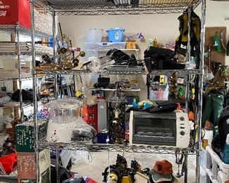 NOTE: Metal Shelving Is NOT For Sale!