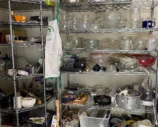 NOTE: Metal Shelving Is NOT For Sale!