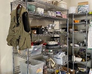 NOTE: Metal Shelving Is NOT For Sale!