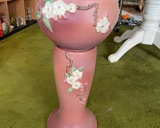 Roseville Apple Blossoms pottery c1949 