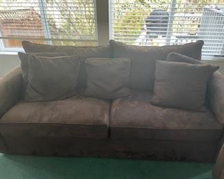 Brown Micro Fiber Couch
