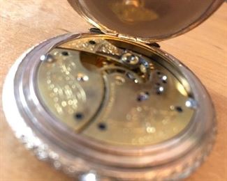 Antique Elgin Commander Pocket Watch