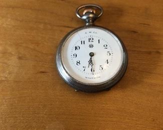 Vintage American Waltham Co. Pocket Watch