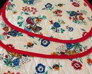 Vintage Mushroom Placemats