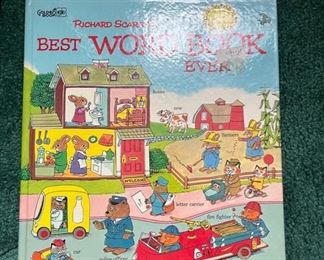 Vintage Richard Scarry Best Word Book Ever